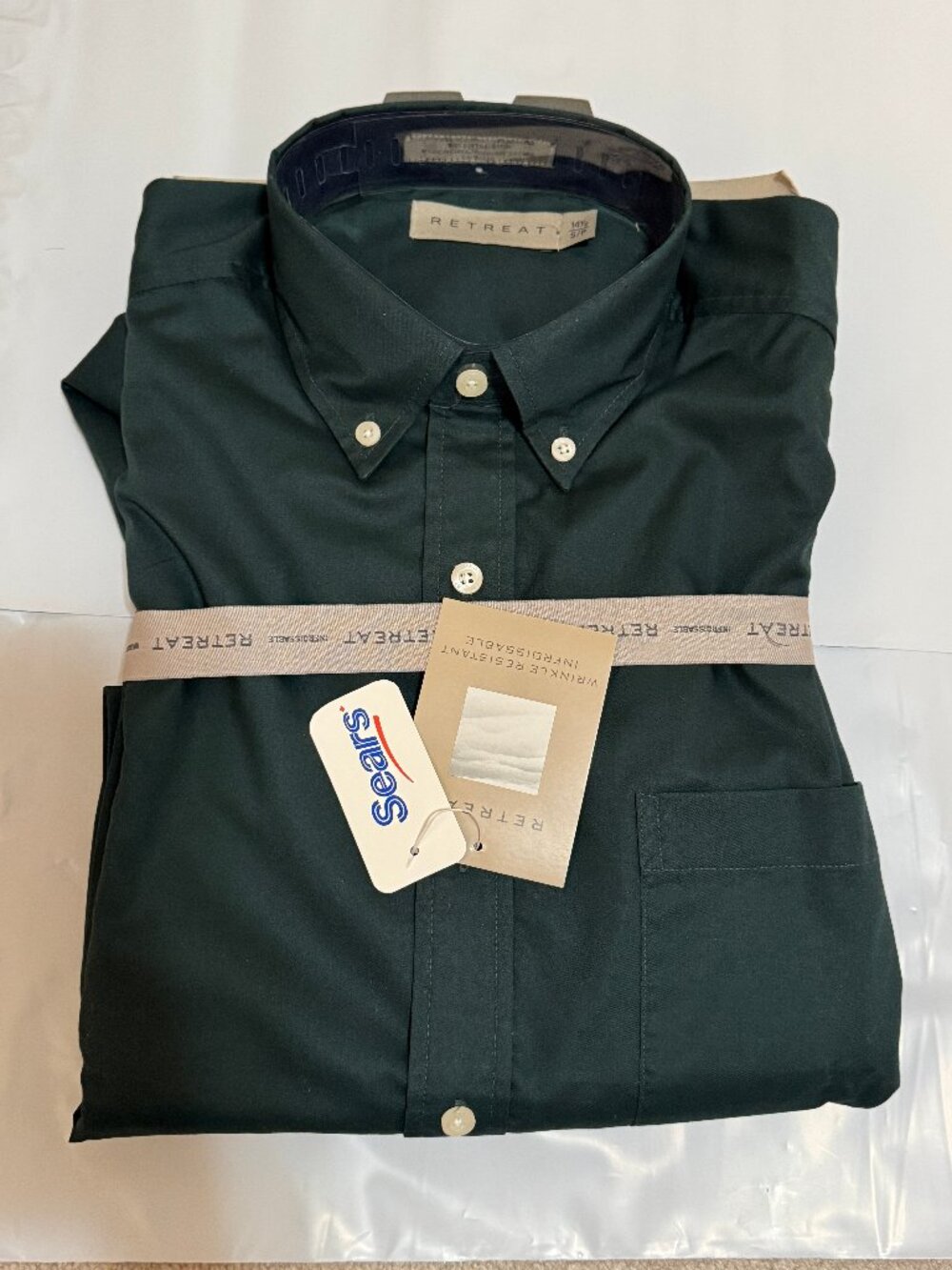 Retreat Dark Green Dress Shirt